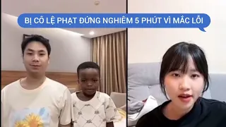 Lôi hỏi cô Lệ làm người yêu của Lôi nha chú Hoàng đỡ không nổi bị phạt đứng chung với Lôi