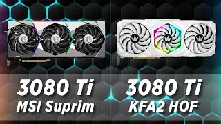 RTX 3080 Ti HOF vs MSI SUPRIM