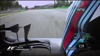 F1, Monza 2014 (FP2) Valtteri Bottas OnBoard