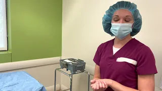 First going in the OR, spreading and opening surgical pack, instruments, and supplies (part 2 of 2)