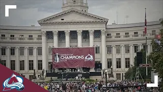 Colorado Avalanche Stanley Cup celebration