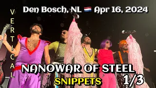 Nanowar of Steel - Snippets 1/3 @Willem Twee, Den Bosch, NL 🇳🇱 April 16, 2024