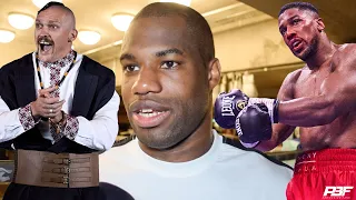 "GET OUT OF HERE, I'M FIGHTING USYK"- DANIEL DUBOIS SHUTS DOWN REPORTER ASKING ABOUT ANTHONY JOSHUA