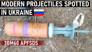 Are Russians Preparing for NATO Tanks? Modern Russian projectiles spotted in Ukraine.