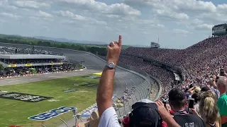 First lap of the Geico 500 at Talladega from the grandstands. April 24th, 2022