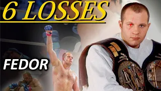 Fedor Emelianenko LOSSES in MMA Fights / ALL The Last Emperor DEFEATS