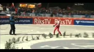 Kamil Stoch - 232,5m - PERSONAL BEST! - 2 seria Vikersund HS225 26 01 2013