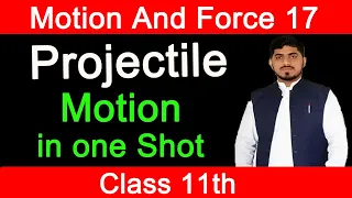 Projectile Motion | Height | Time of flight | Range | Motion & Force | Physics | Class 11 | MDCAT