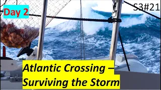 S3#21.  Atlantic Crossing -  Surviving the storm on a Leopard 50 Catamaran