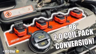 Installing ECS 2.0T Coil Pack Conversion Kit “Stage 2” On My 1.8T *Mk1 Audi TT*