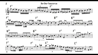 Drip Drop Transcription