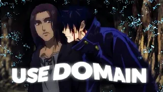 4k Anime - Eren Tells Megumi to use domain expansion