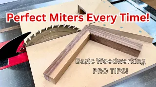 Make a Miter Sled for your Table Saw / Basic Woodworking