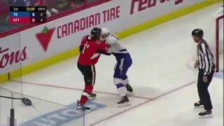 Dylan DeMelo fights Yanni Gourde 10/12/2019