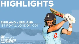 England v Ireland - Highlights | Billings Hits Best Ever Score After Willey Takes 5 | 1st ODI 2020
