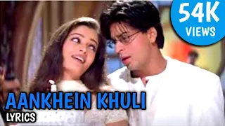 Aankhein Khuli Full Song | Mohabbatein | Shah Rukh Khan, Aishwarya Rai, Jatin-Lalit, Lata Mangeshkar