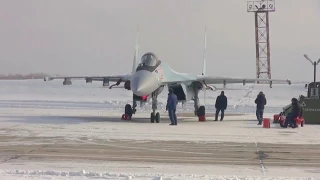 Russia MOD - Su-35S Stealth Fighters Kuril Islands Flight Exercise [1080p]