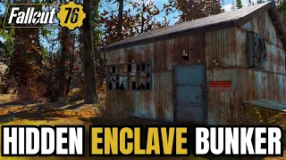 Secret UNDERGROUND Enclave Bunker Build! | Fallout 76 CAMP Tutorial