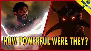 How Powerful Were DCEU Zeus and Ares?