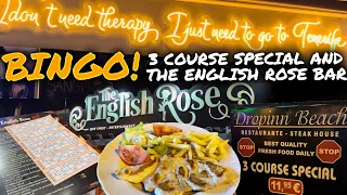 VALUE MENU & BINGO! NEW British Bar Las Americas Tenerife | Restaurant Review ☀️