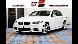 F10 BMW 520d M Sport For Sale at James Glen Car Sales, Airdrie, Glasgow