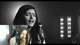 Reacting to Angelina Jordan - Easy On Me (Adele Cover) Live From Studio