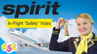Flight Safety Video Parody | Spirit Airlines - Worst Flight Ever?