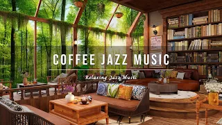 Cozy Fall Coffee Shop Ambience & Relaxing Jazz Music ☕ Smooth Jazz Instrumental Music for Studying