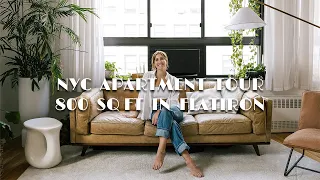 NYC Apartment Tour + Living Expenses | 800 sq ft In Flatiron