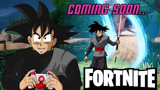 Goku Black Plays Fortnite - Sneak Peak (COMING SOON...)