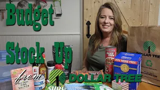 $25 Budget Prepper Pantry Stock Up  from Dollar Tree