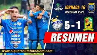 GOLEADA/ Cobán Imperial 5 vs Nueva Concepción 1 / Jornada 16 Clausura 2022 -RESUMEN COMPLETO-