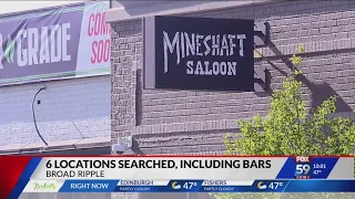 Police execute search warrants at 4 Broad Ripple bars, 2 homes
