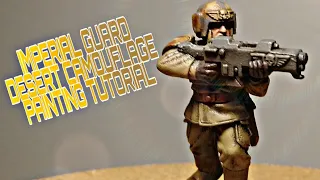 Imperial Guard Desert Camouflage Tutorial
