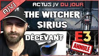 CD PROJEKT explique le reboot THE WITCHER SIRIUS 😯 E3 annulé, ventes PSVR2 décevantes, CYBERPUNK DLC