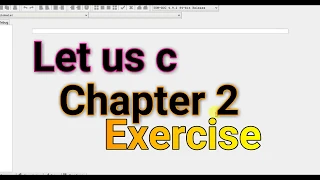 let us c chapter 2 exercise Solutions