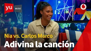 Adivina la canción | Nia vs. Carlos Marco #yuMusicNia
