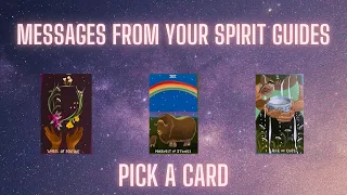 Messages From Your Spirit Guides 🕊 Advice and Wisdom 🌌 Pick a Card Reading