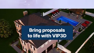 Bring Proposals to Life by Transforming 2D to 3D #pooldesignsoftware #landscapedesign