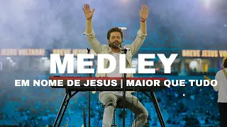 MATHEUS RIZZO E GRANDE CORAL DE CURITIBA - Medley Em Nome De Jesus | Maior Que Tudo