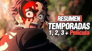 🔴 Todo Kimetsu No Yaiba al Detalle en 1 VIDEO | Resumen Completo T1,2,3