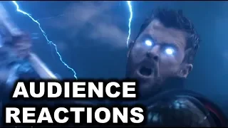 Thor's Grand Entry in Wakanda  - Insane Theatre Audience Reaction (Video)