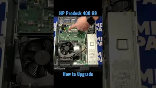 Hp Prodesk 400 G9 How to Upgrade M.2 Pcie Nvme SSD #disassembly #replace #upgrade