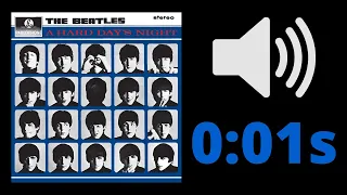 Can You Guess The Beatles Song In 1 Second?