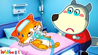 L'animal De Wolfoo Est Tombé Malade ! Petit Chat, Ne Me Quitte Pas 🎉 Collection D'épisodes