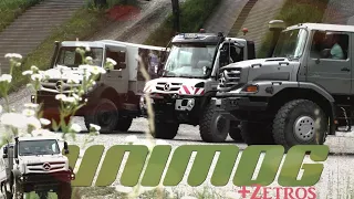 UNIMOG 5023 und 530 + Zetros OFFROAD | Mercedes-Benz Testgelände Ötigheim