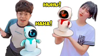 THẮNG TÊ TÊ HẰNG NGA NHẬN NUÔI HAI EM BÉ ROBOT HAY GÂY CHUYỆN CÙNG HEO CAO BỒI