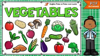 LOS VEGETALES EN INGLÉS Y ESPAÑOL | VEGETABLES IN ENGLISH | ALIMENTOS EN INGLÉS CON PRONUNCIACIÓN