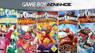 Power Rangers Games for GBA