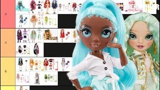 I ranked EVERY Rainbow High doll (Including Rocker and Slumber Party!!) doll tierlist